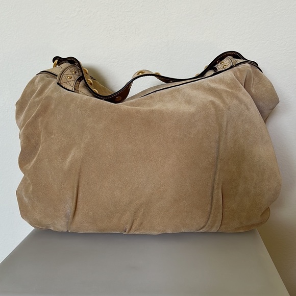 Gucci suede large hobo shoulder bag - Picture 3 of 12
